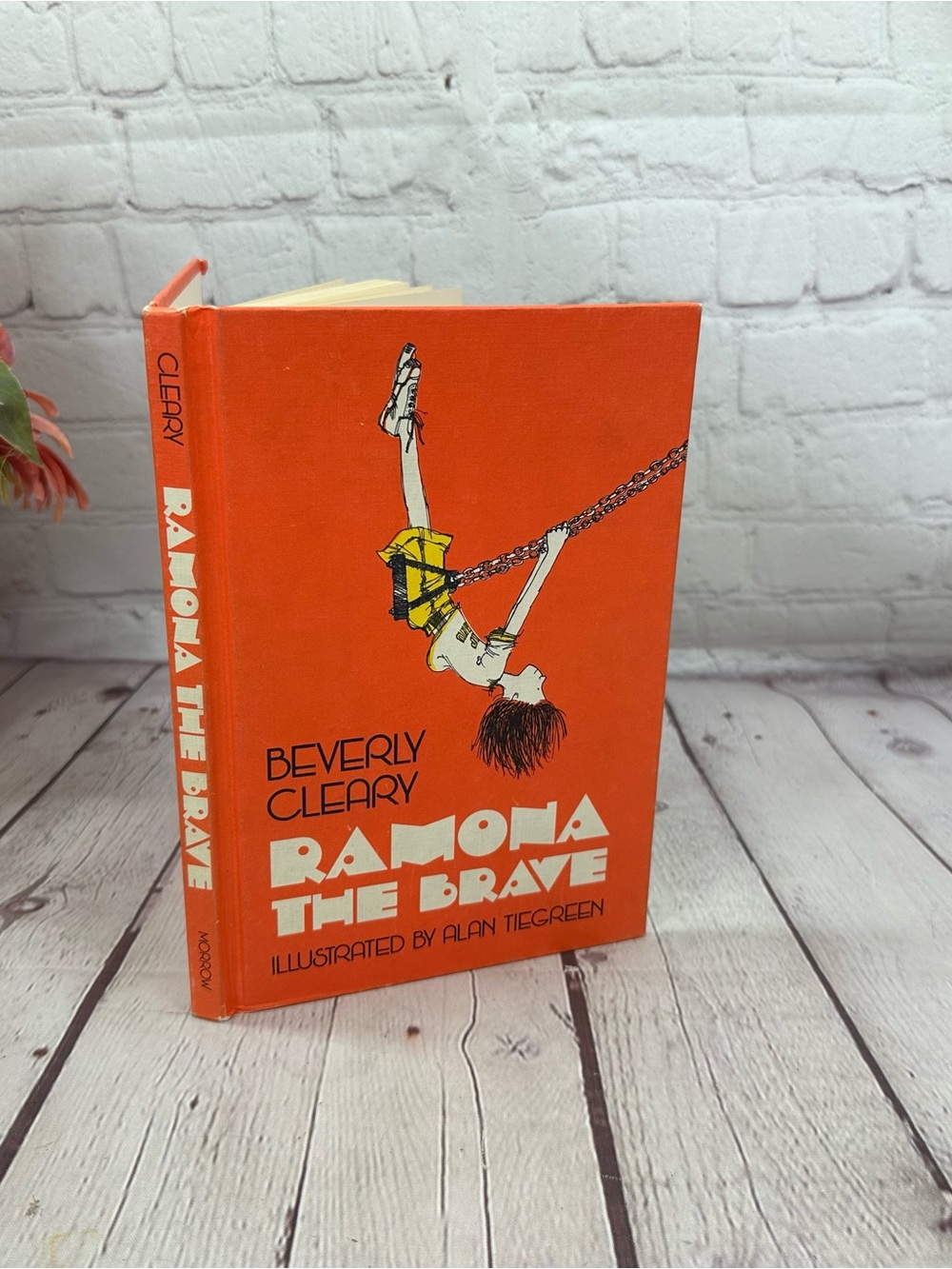 vtg 1975 Ramona The Brave Beverly Cleary Hardcover Book retro nostalgic kidcore - Picture 1 of 8
